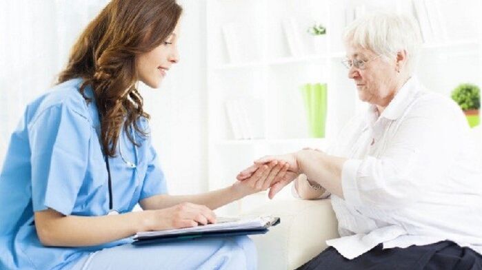 Consultazione da parte del medico